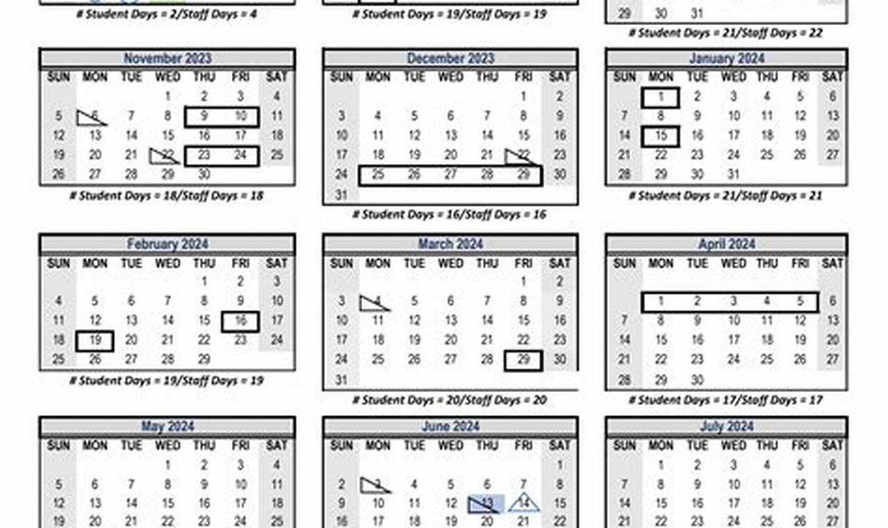School Calendar 2024 2024 Nj
