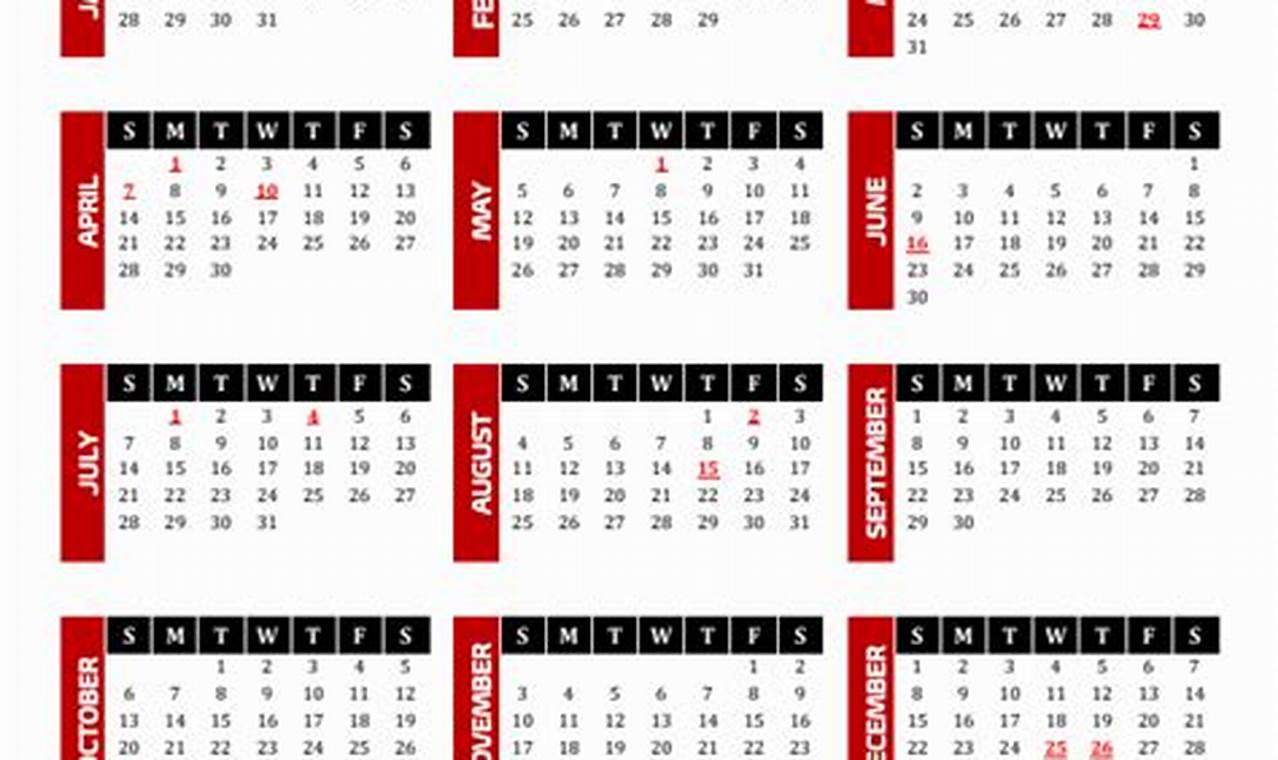 School Calendar 2024 Rwanda
