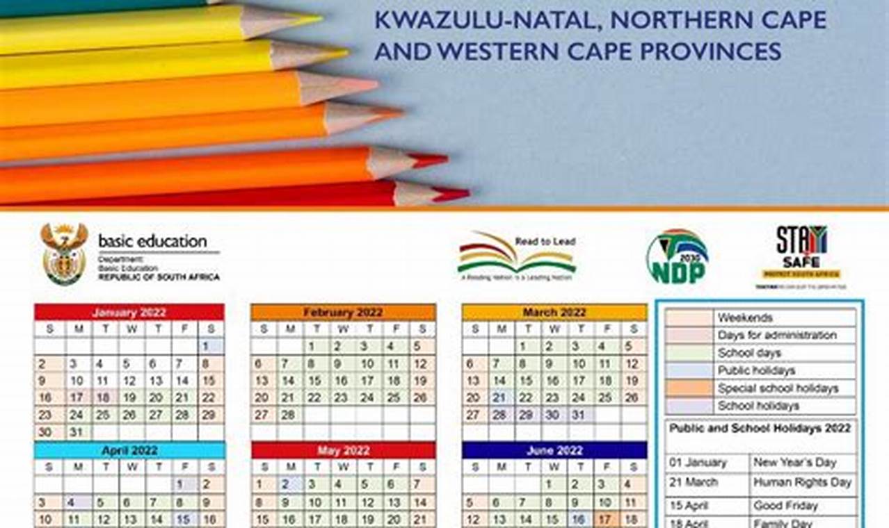 School Calendar 2024 South Africa Printable