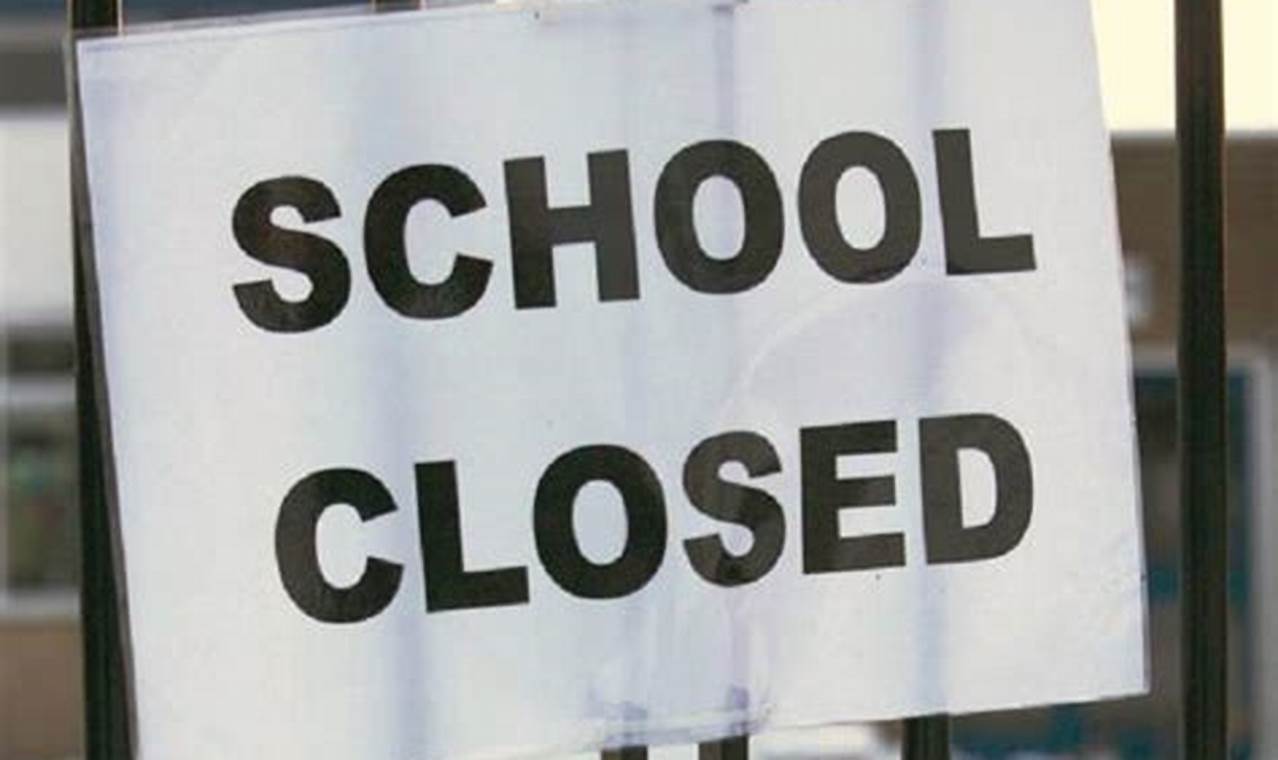 School Closures For January 16 2024