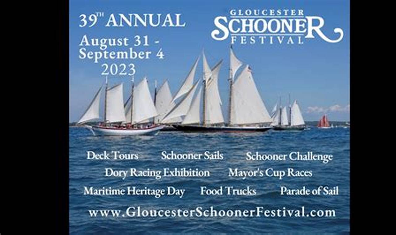 Schooner Festival Gloucester 2024 Schedule