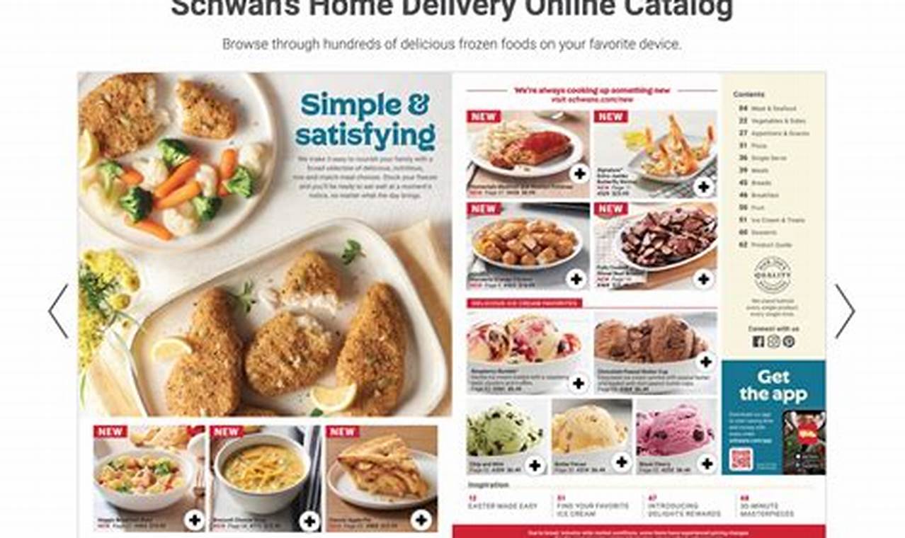 Schwan'S Catalog 2024 With Prices Usa