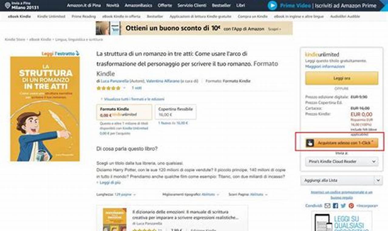 Se Compro Un Libro Posso Avere L'Ebook Amazon