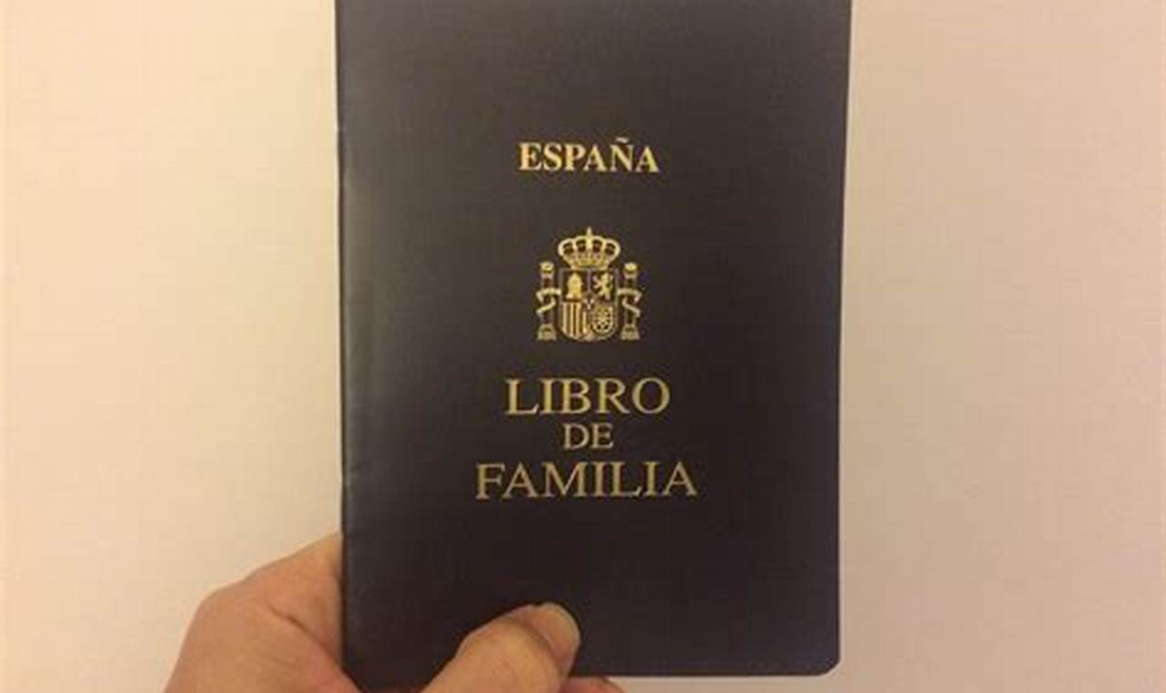Se Puede Viajar Con El Libro De Familia Español