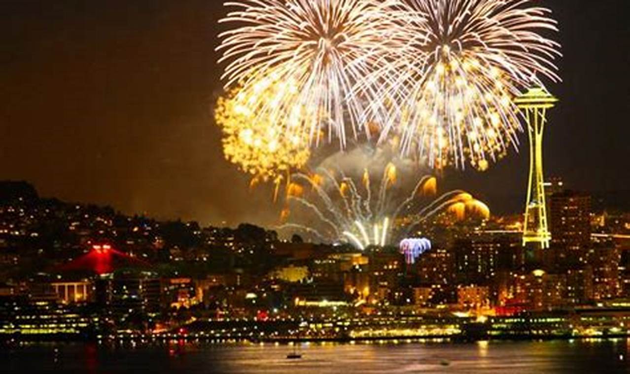 Seattle Fireworks July 4th 2024