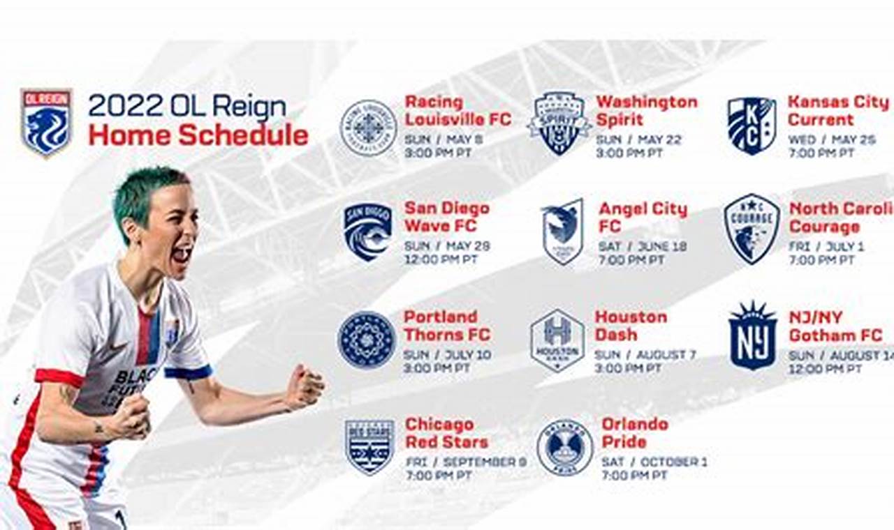 Seattle Reign Schedule 2024 Calendar