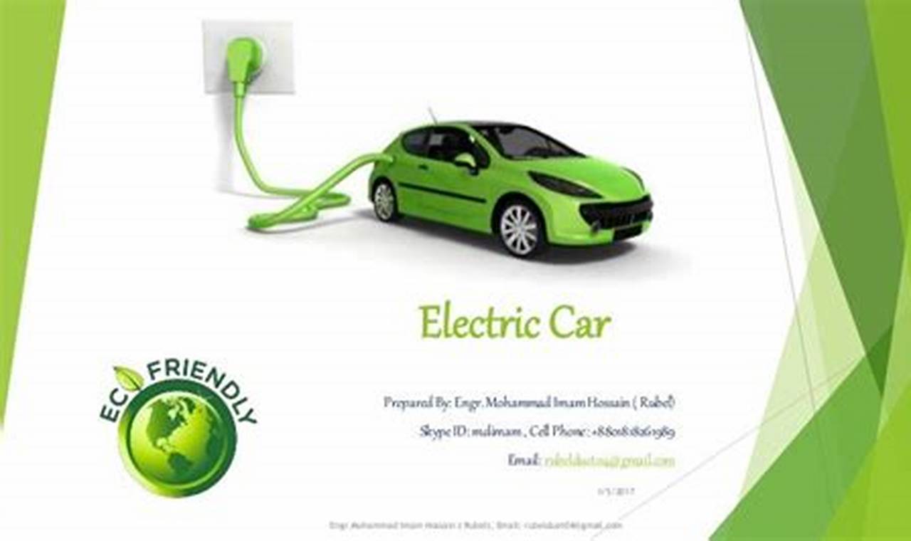 Self Power Generating Electric Vehicle Ppt