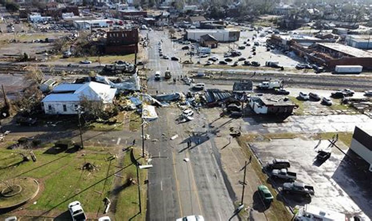 Selma Alabama Tornado January 12 2024