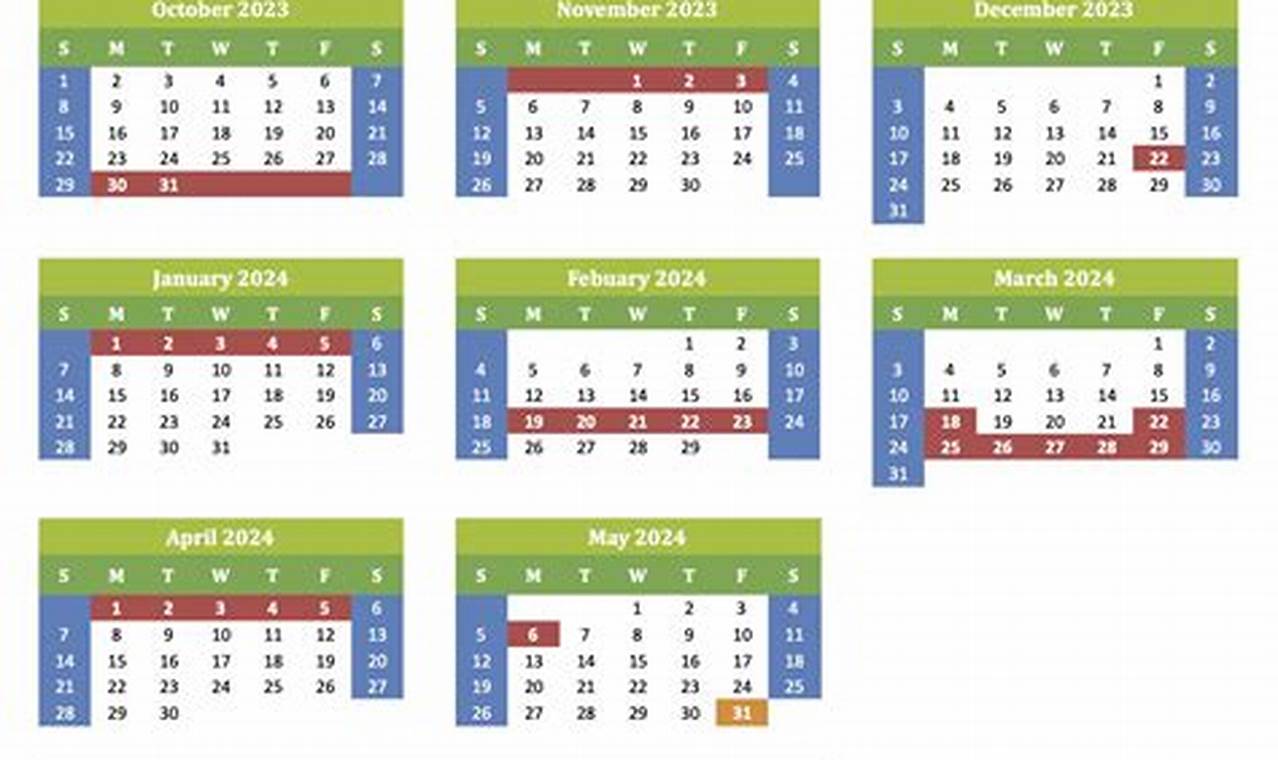 Semana Santa 2024 Calendario Escolare
