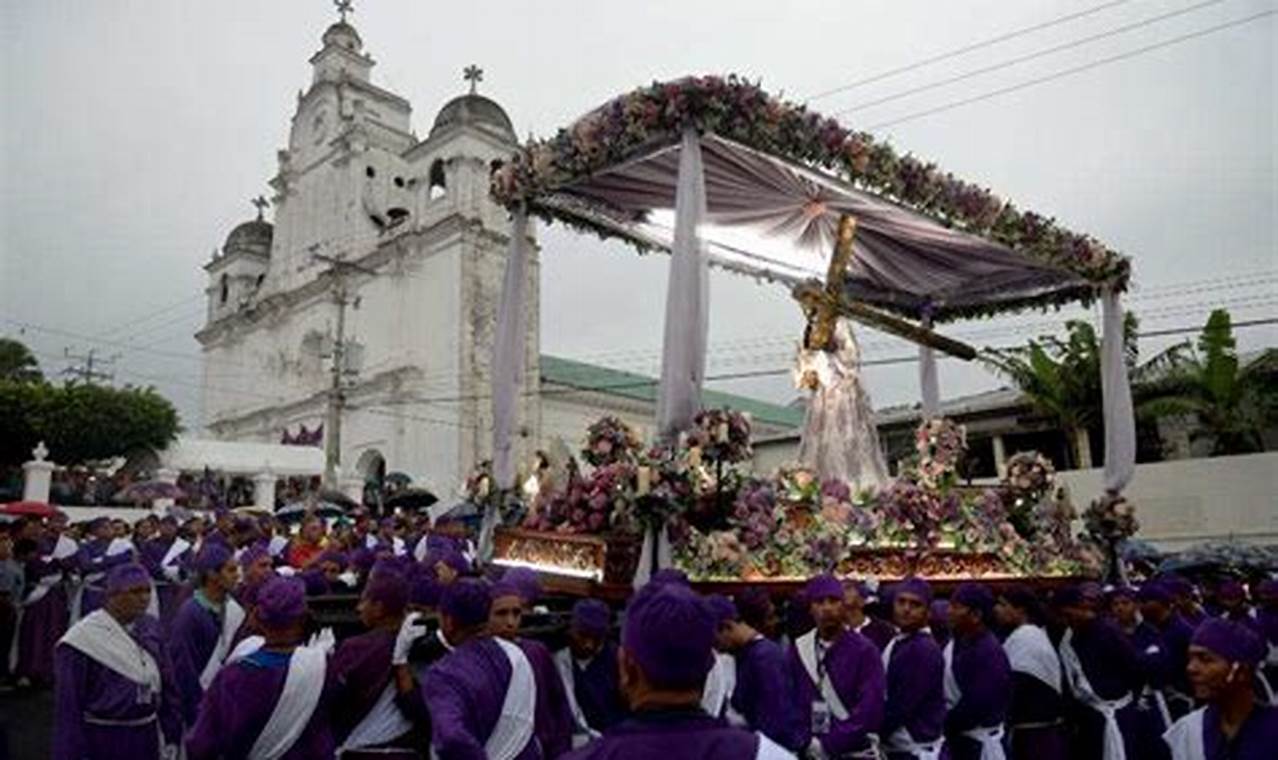 Semana Santa En El Salvador 2024