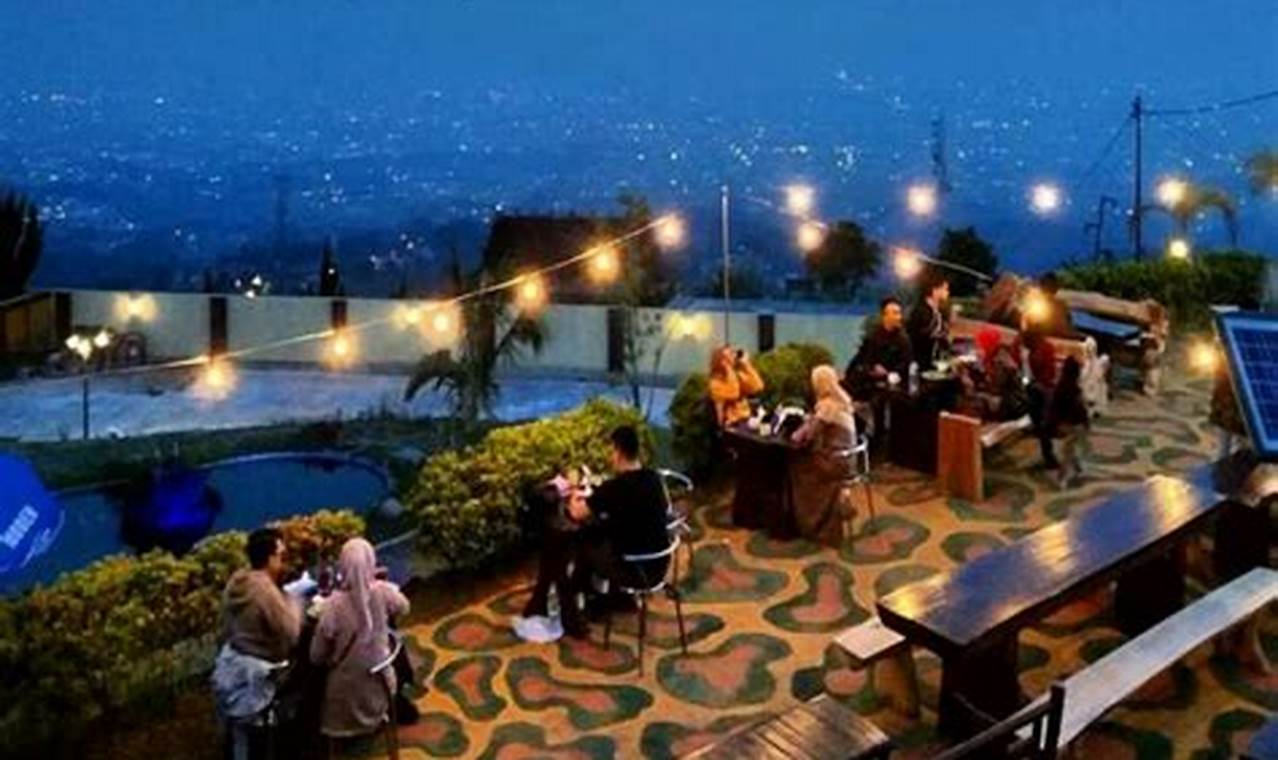 Sensasi Malam di Bandung: Menikmati Hiasan Lampu yang Indah di Malam Hari!