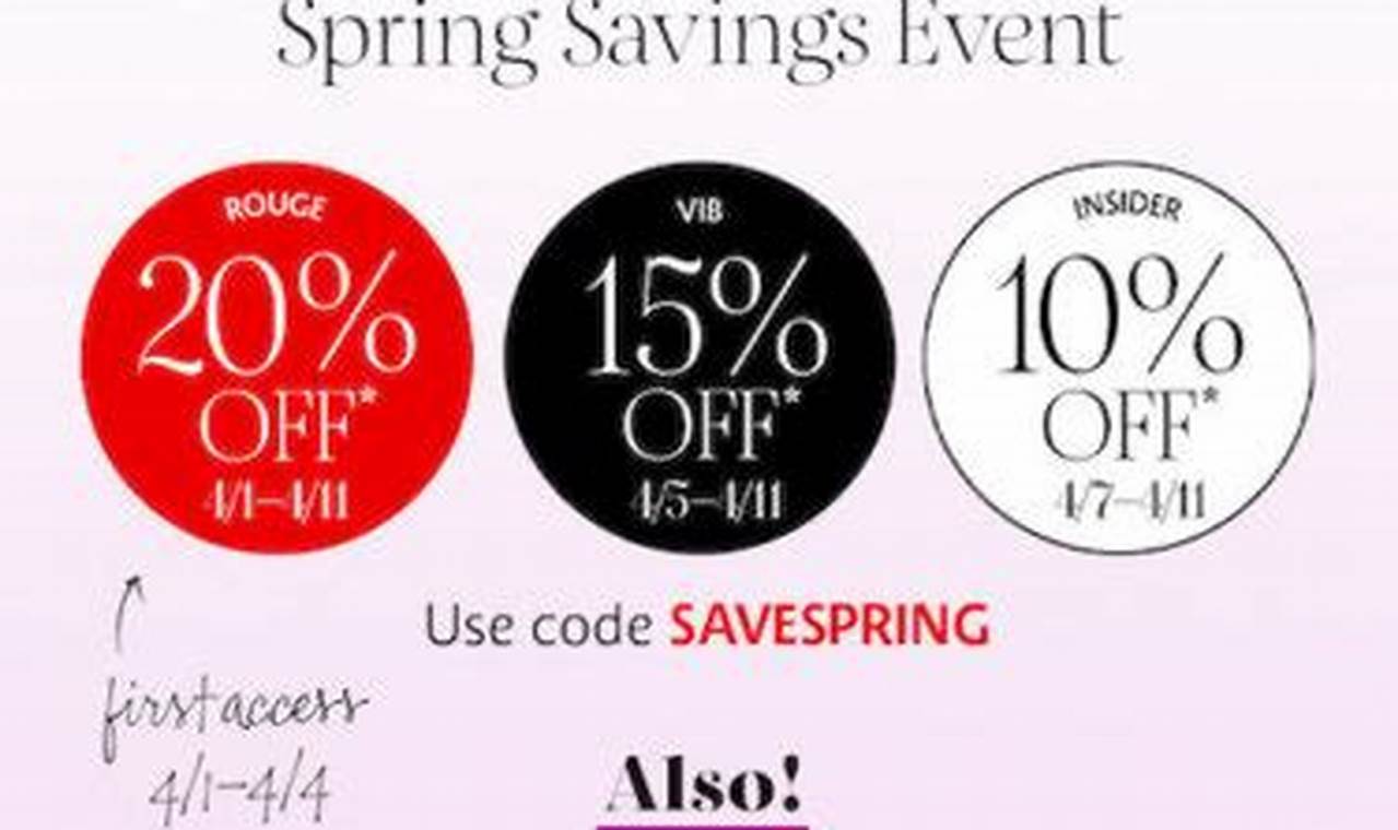 Sephora April 2024 Sale