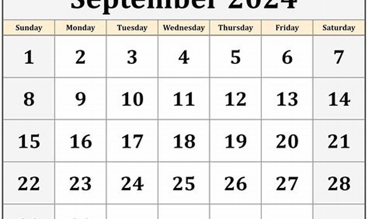 September 2024 Calendar Pinterest Video