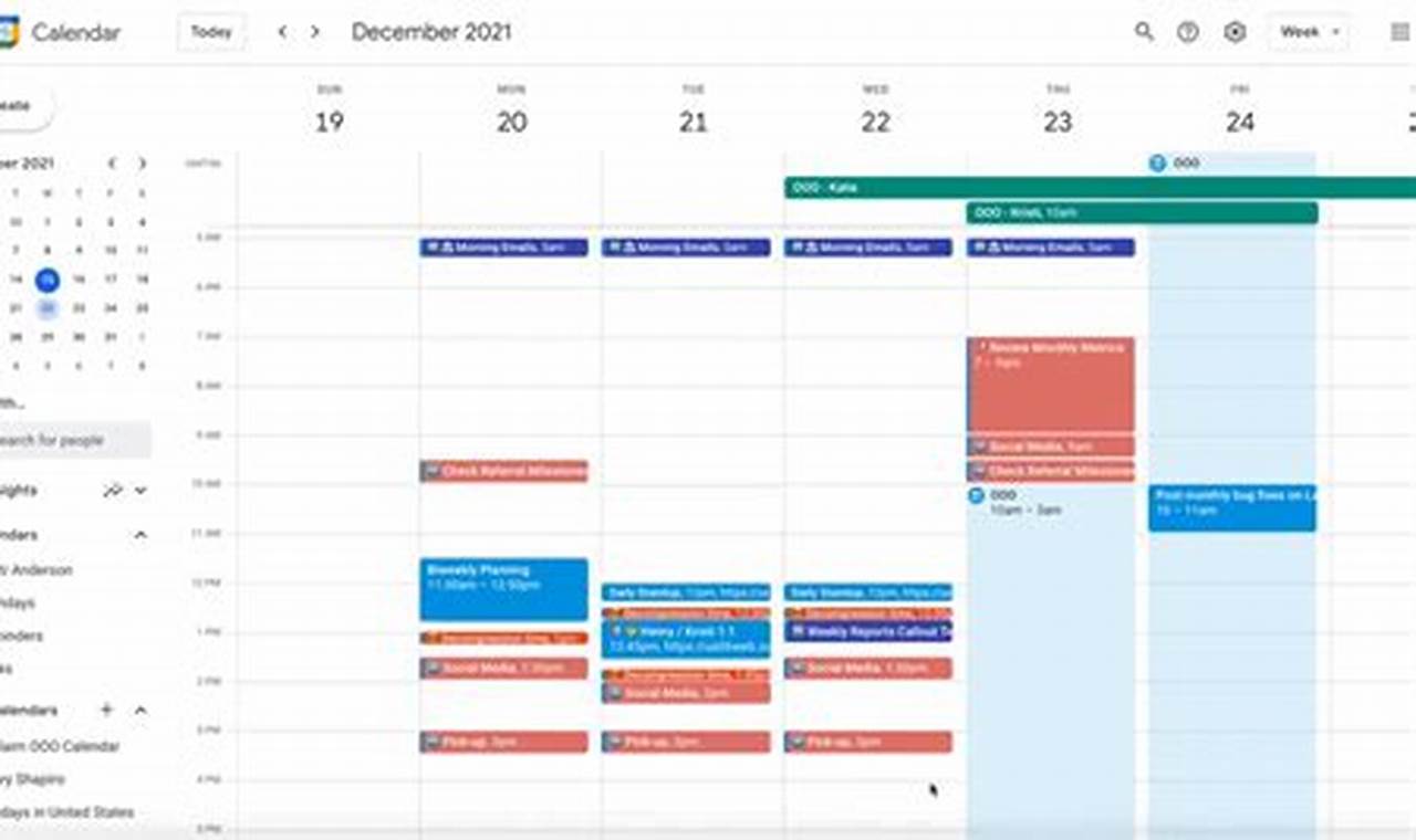 Set Up A Google Calendar To Share