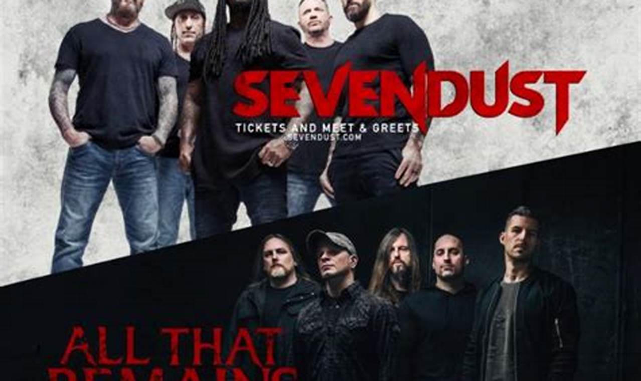 Sevendust Tour 2024 Band