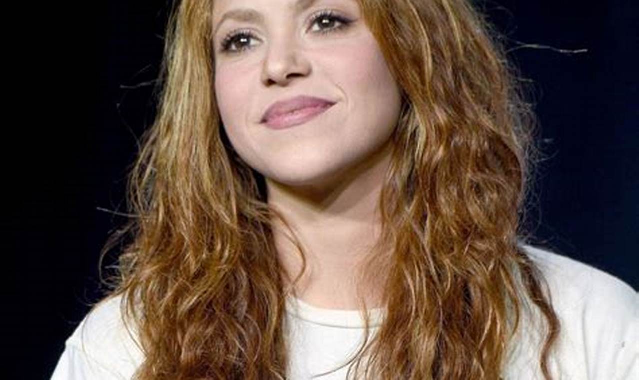 Shakira Hair Color 2024