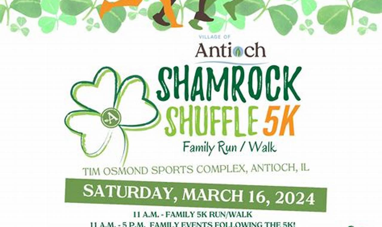 Shamrock Shuffle 5k 2024 Dates