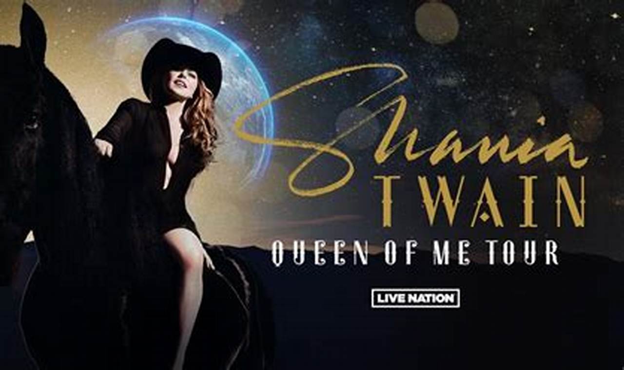 Shania Twain Queen Of Me Tour Setlist 2024