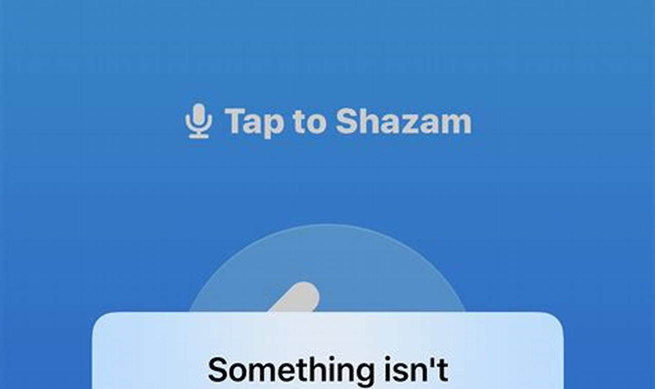 Shazam Not Working 2024