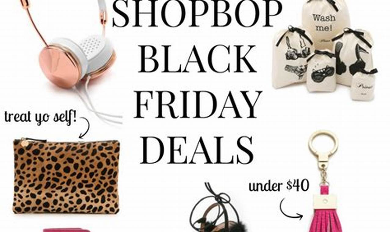 Shopbop Black Friday 2024