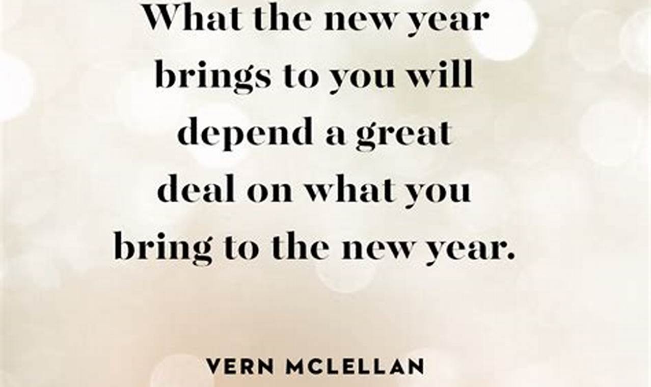 Short Quotes For New Year 2024