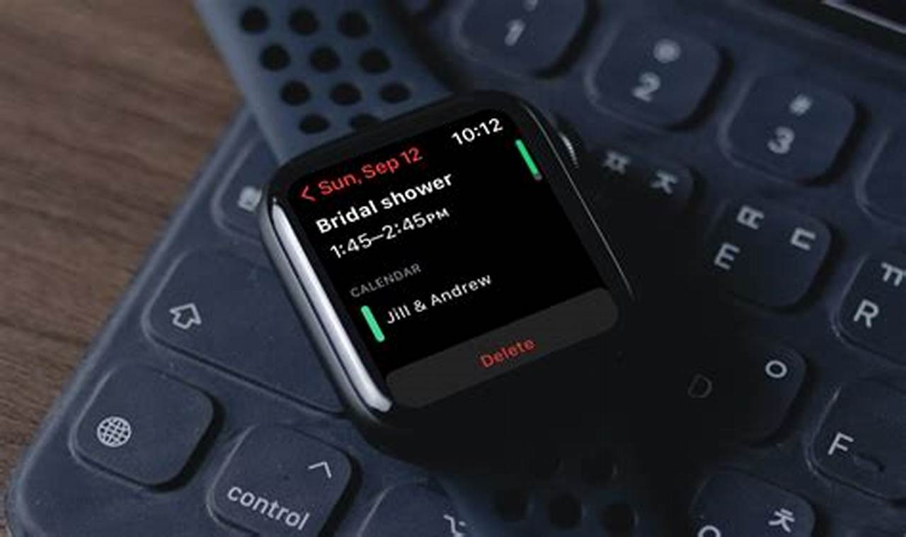 Show Google Calendar On Apple Watch