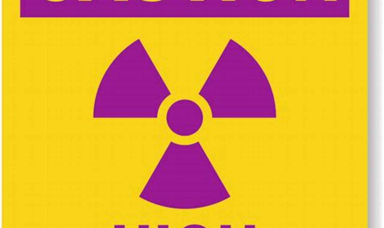 Signs Of High Radiation