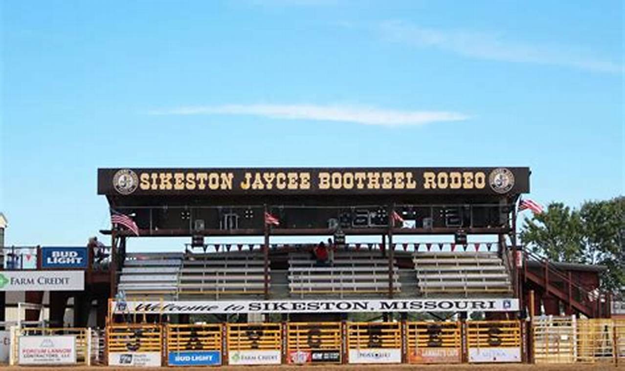 Sikeston Bootheel Rodeo 2024 Lineup