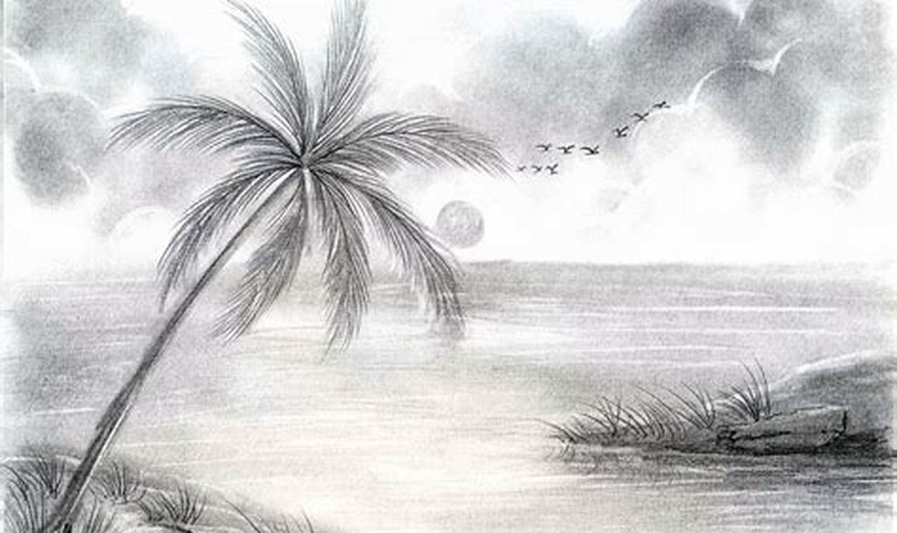 Simple Pencil Drawing of Nature: A beginner's guide to capturing the beauty of the outdoors