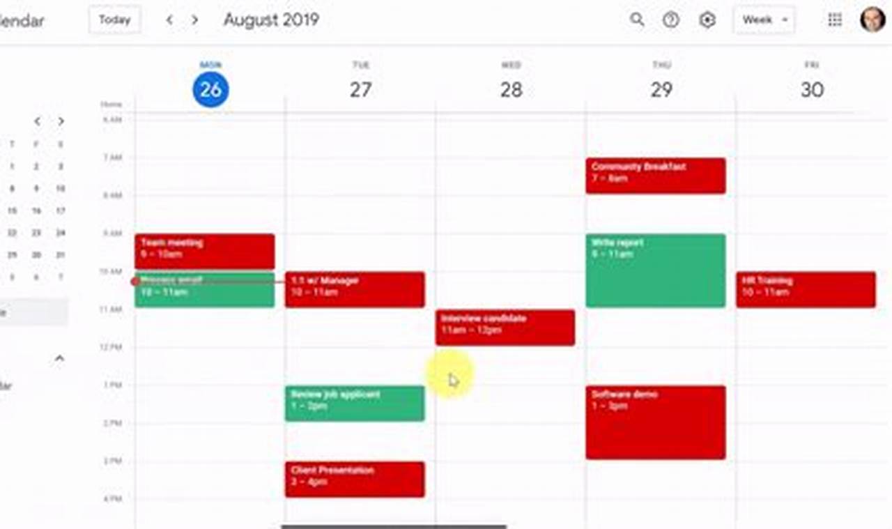 Simpletivity Google Calendar