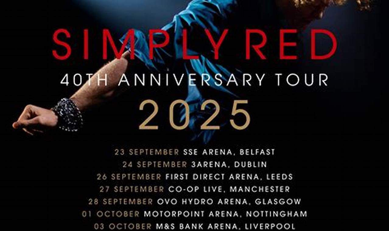 Simply Red Concerts 2024 Usa