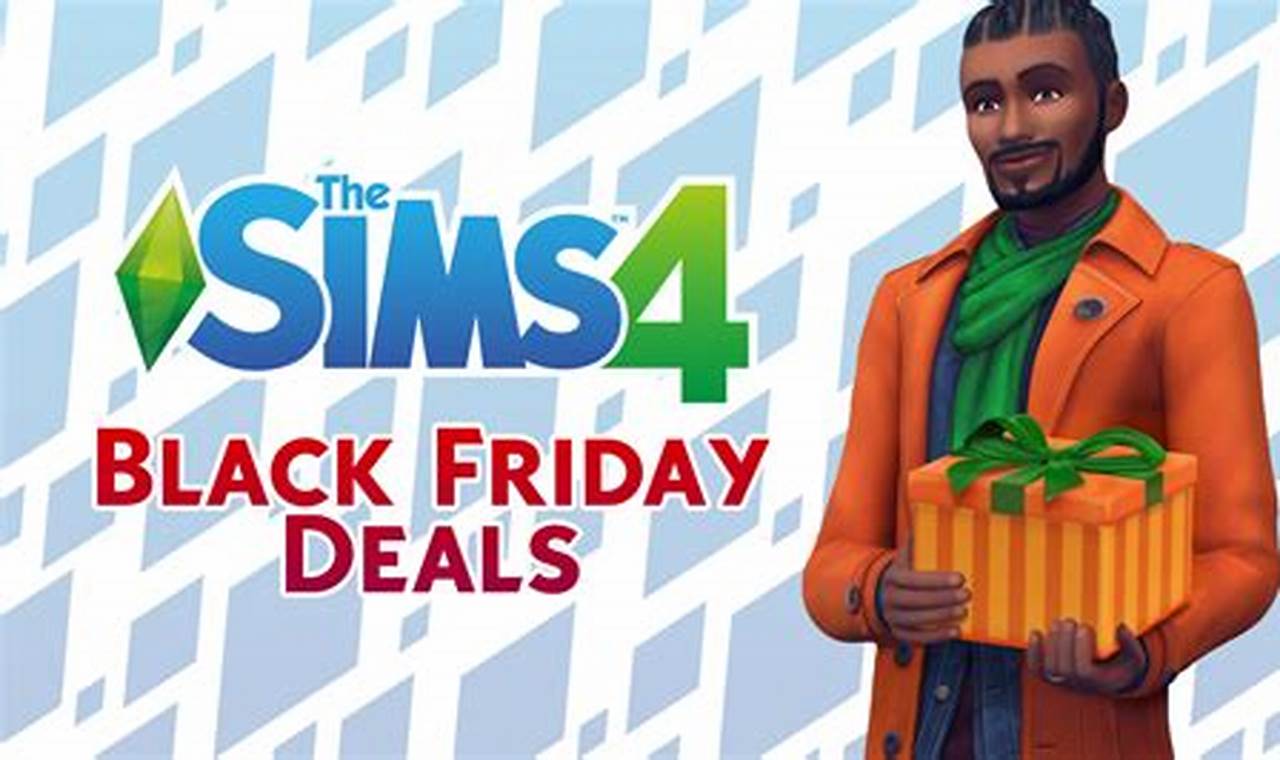 Sims 4 Black Friday 2024