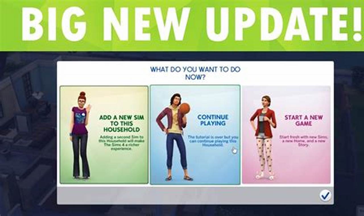 Sims 4 March 24 2024 Update