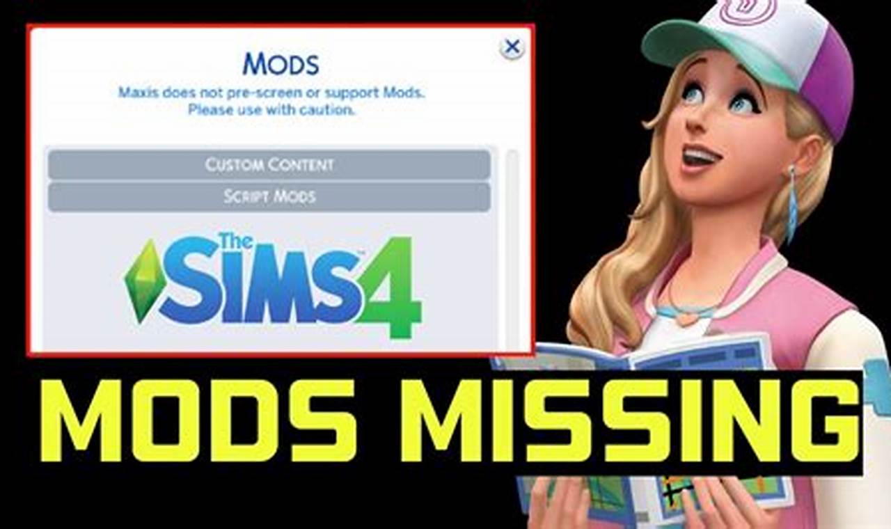 Sims 4 Mods Not Showing Up 2024
