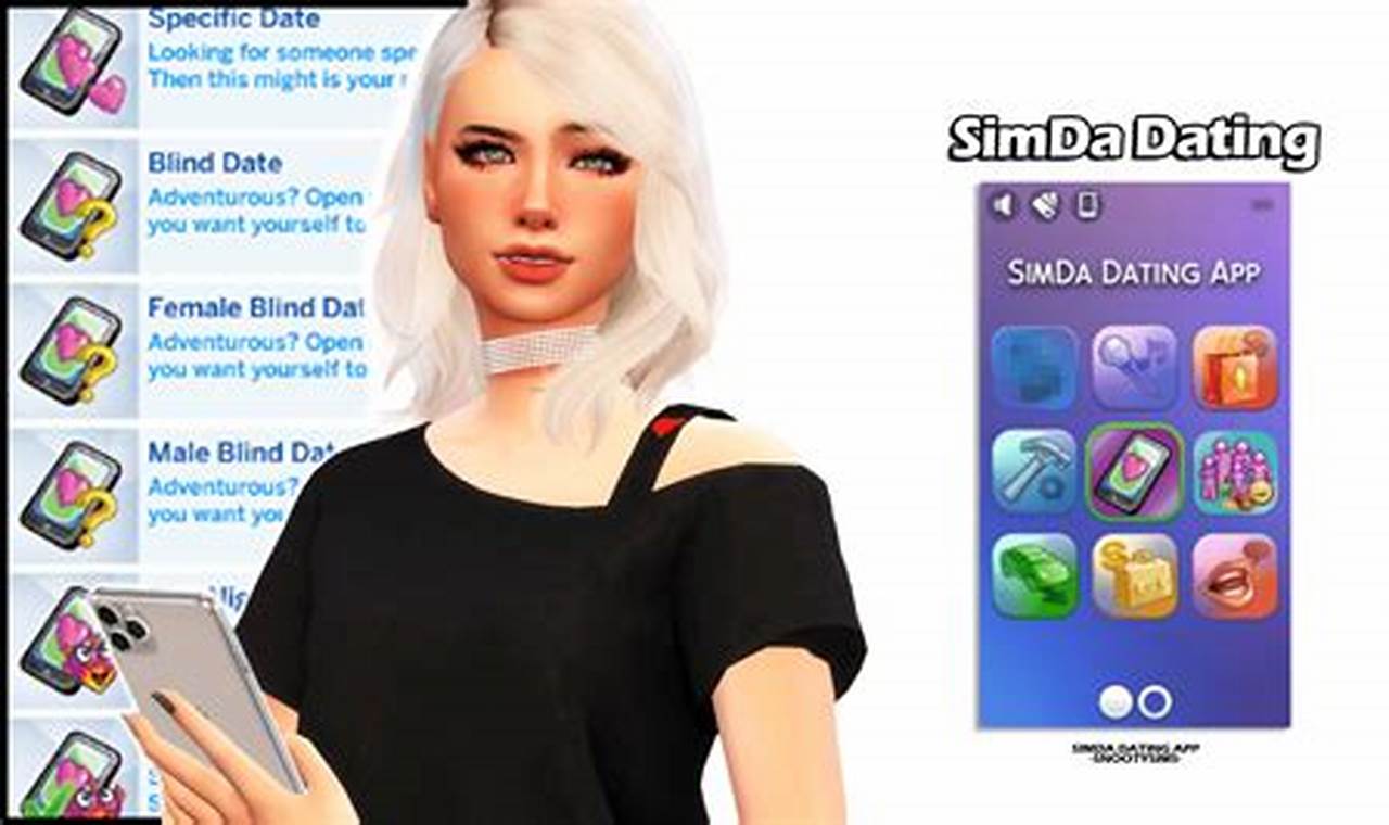 Sims 4 Simda Dating App 2024