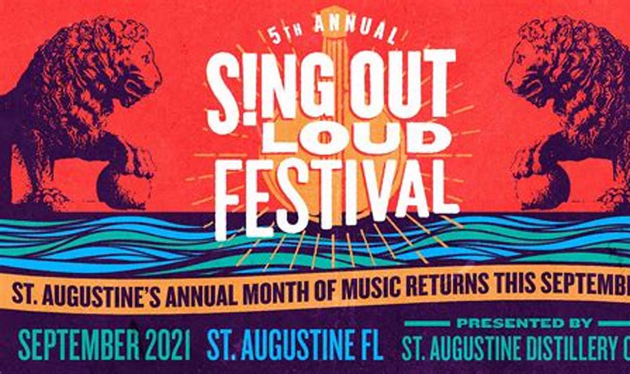Sing Out Loud Festival 2024 Lineup And Times