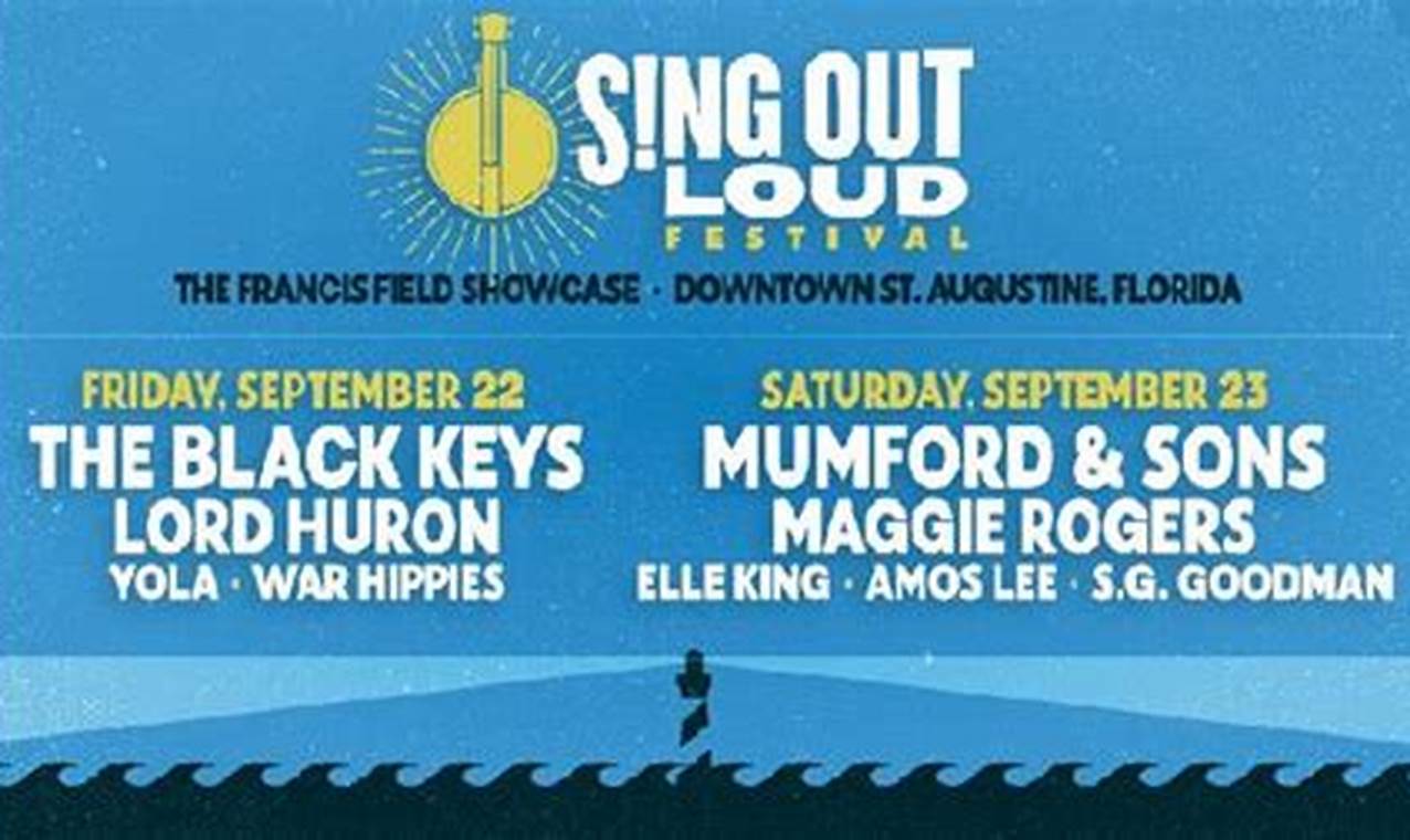 Sing Out Loud Festival 2024 Tickets