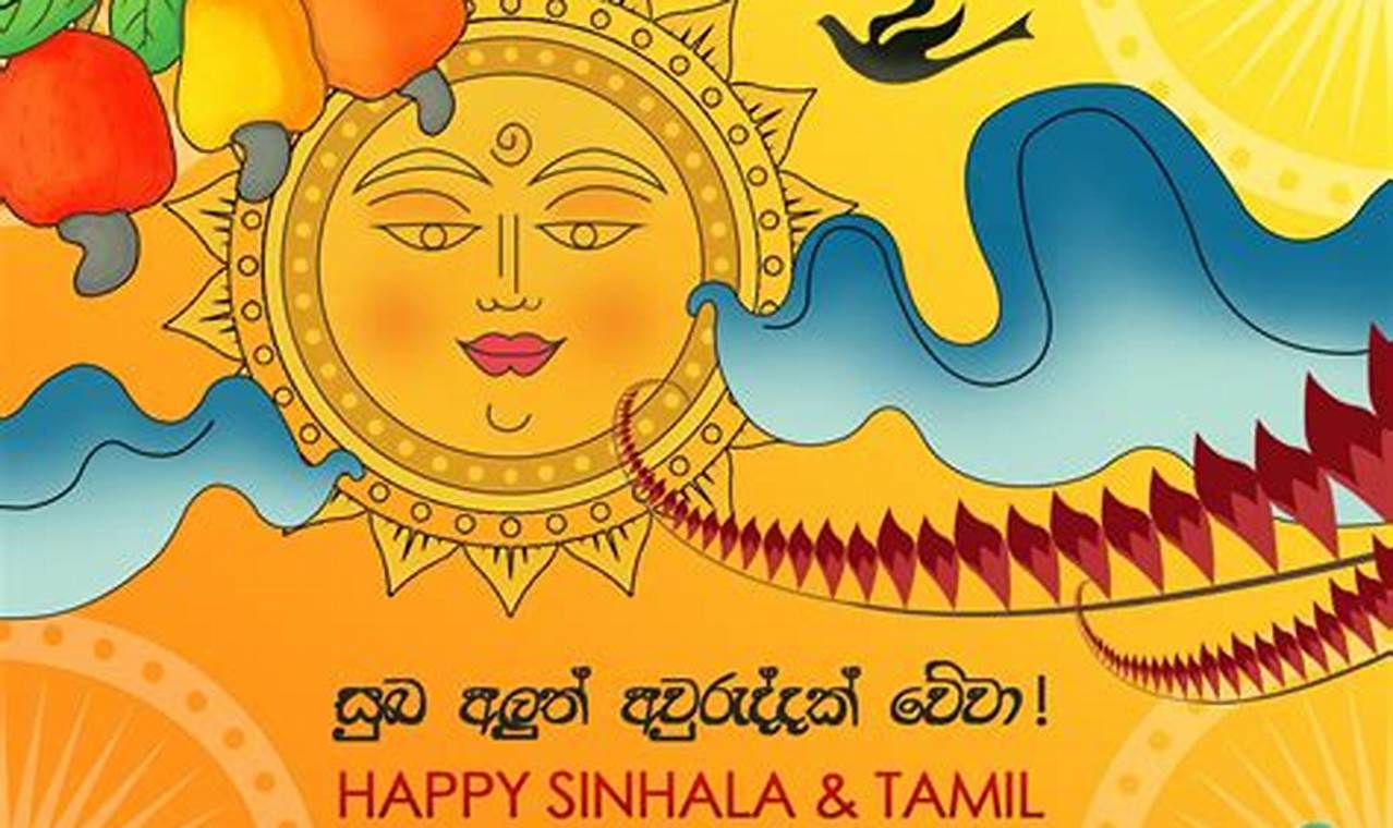Sinhala Tamil New Year Poster