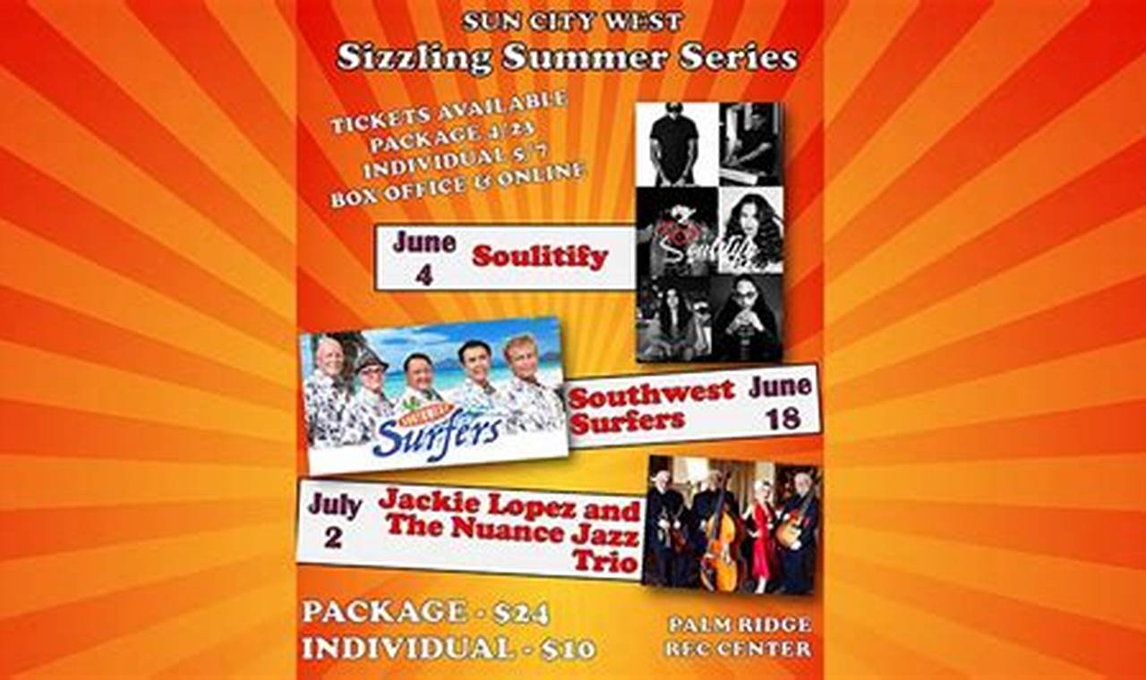 Sizzling Summer Series 2024