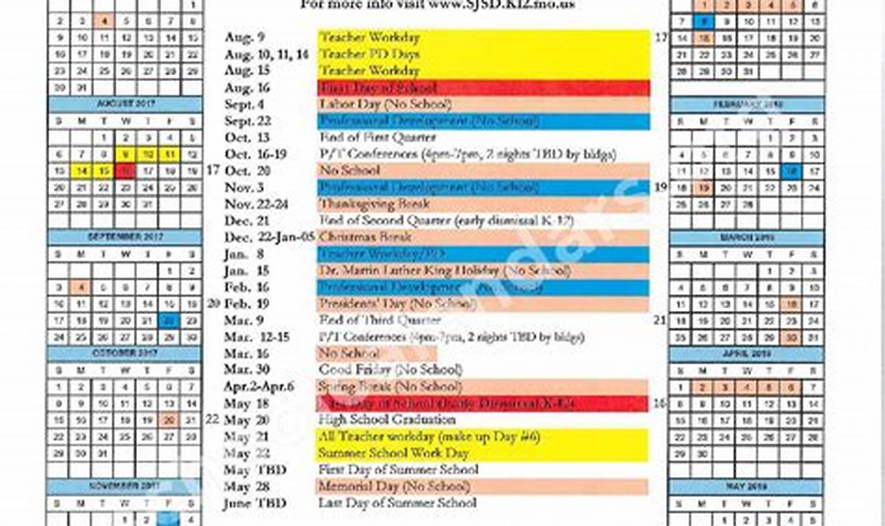 Sjfc Academic Calendar