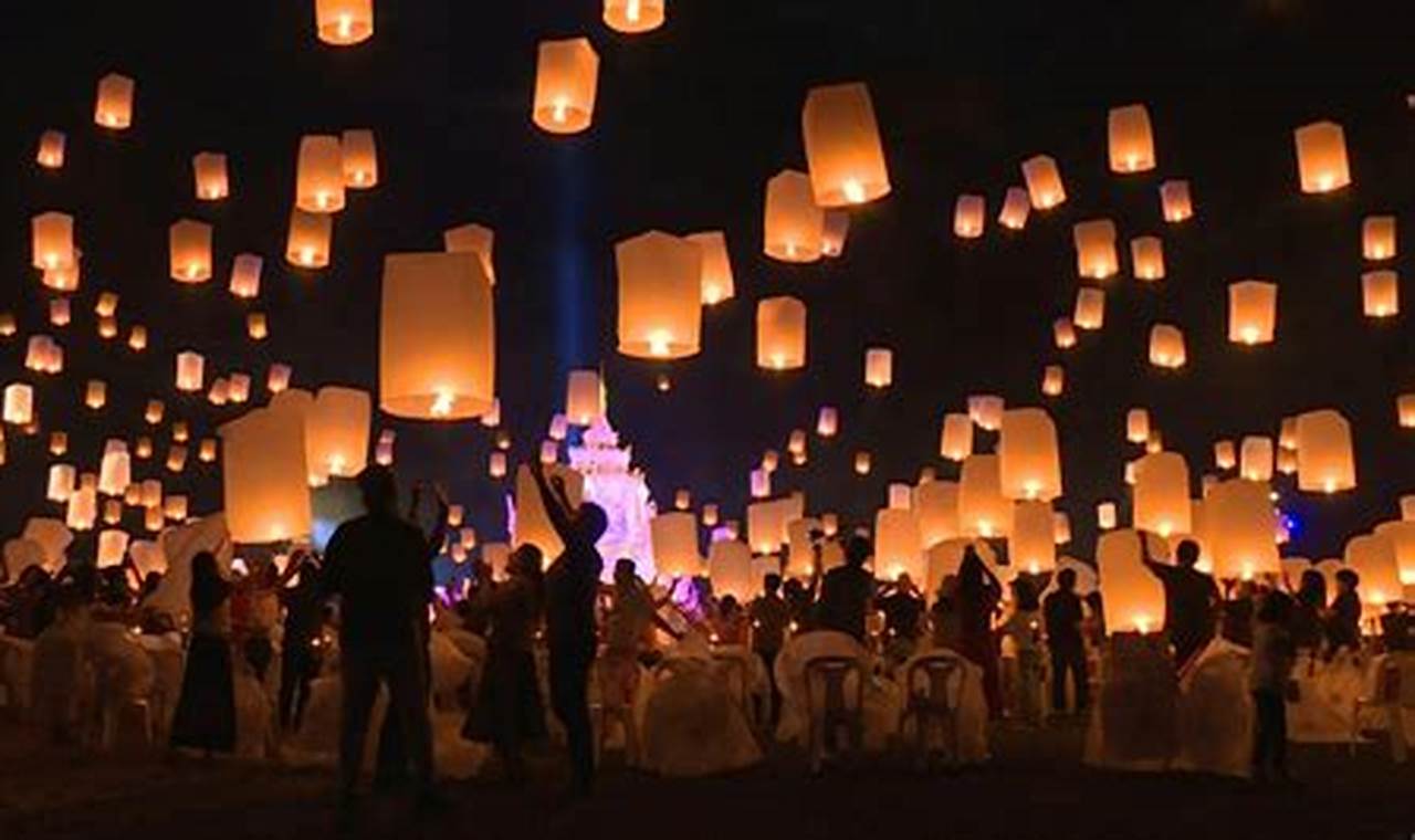 Sky Lantern Festival Thailand