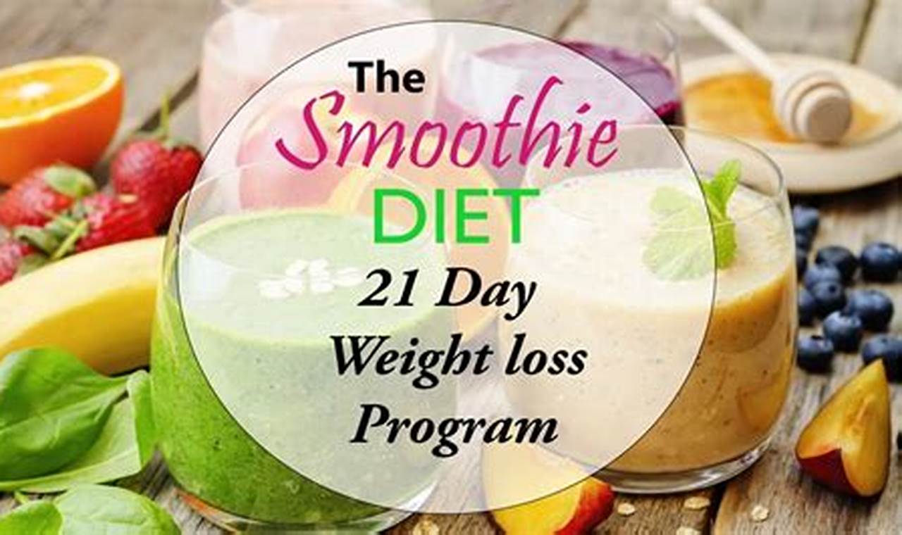 Smoothie Diet And Weight Loss