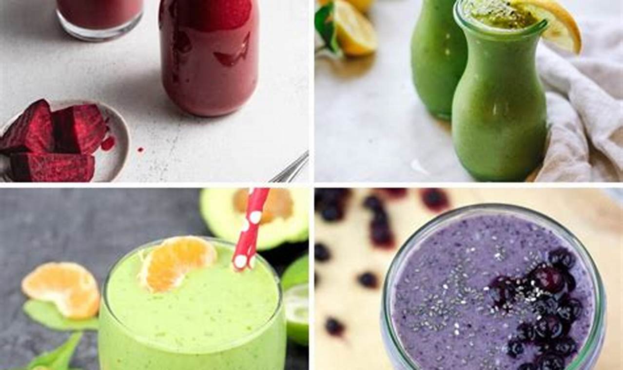 Smoothie Diet Recipes For Weight Loss