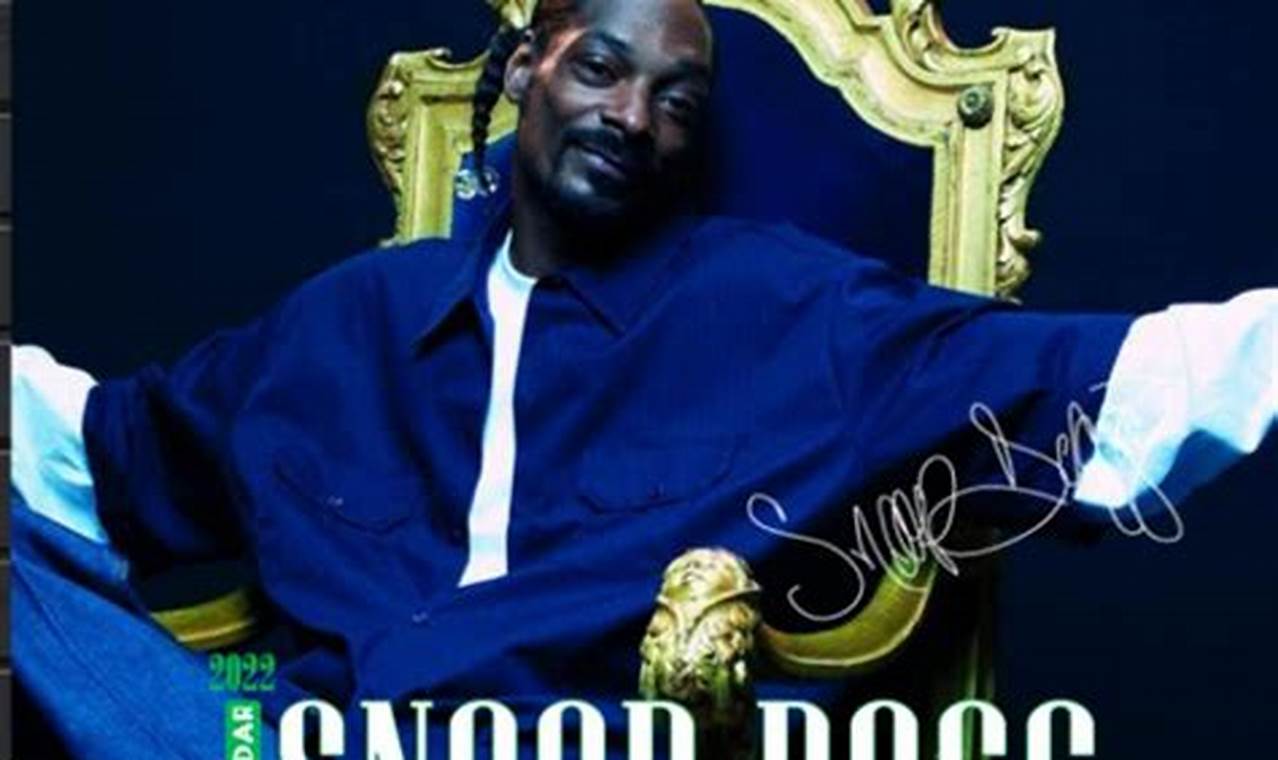 Snoop Dogg New Song 2024 Calendar