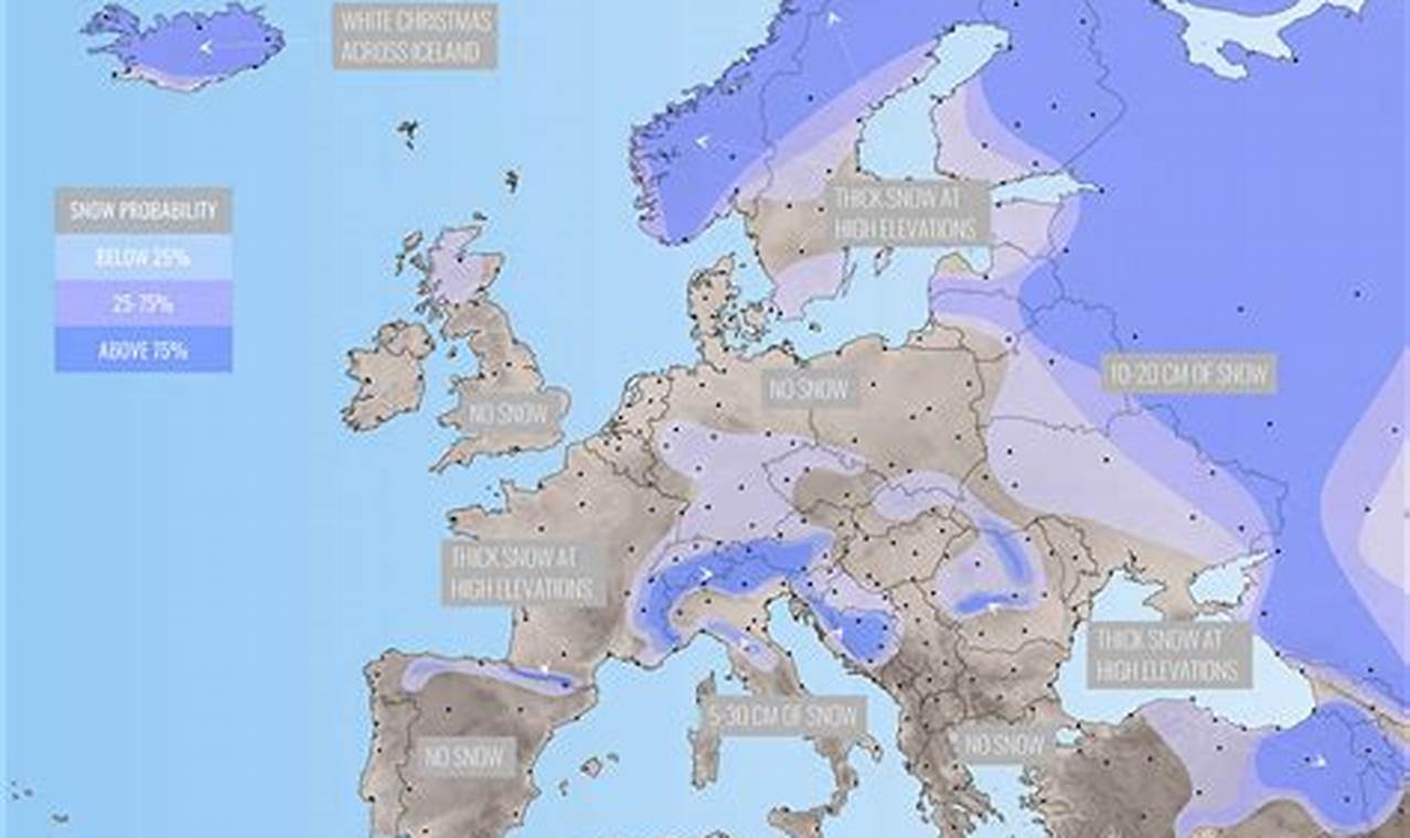 Snow Forecast Europe 2024