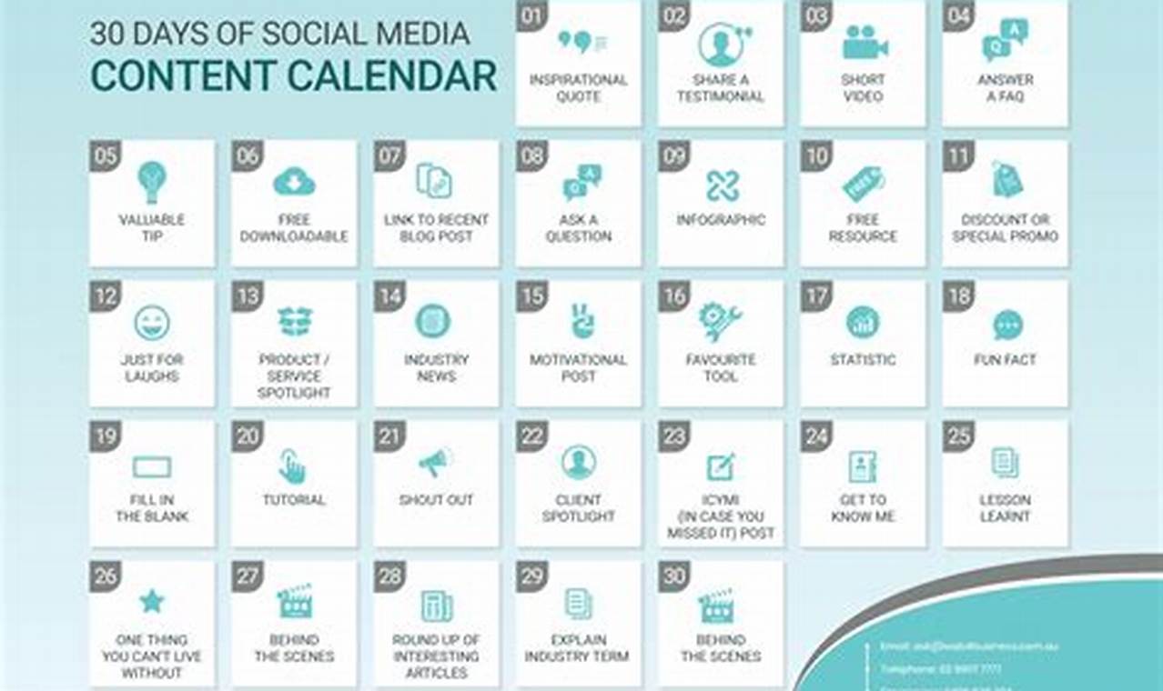 Social Media Calendar September 2024