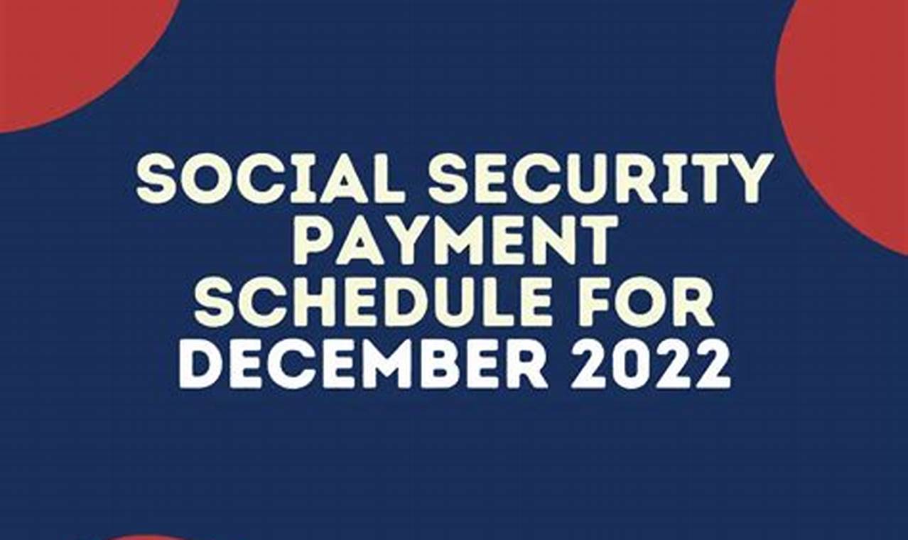 Social Security Checks December 2024