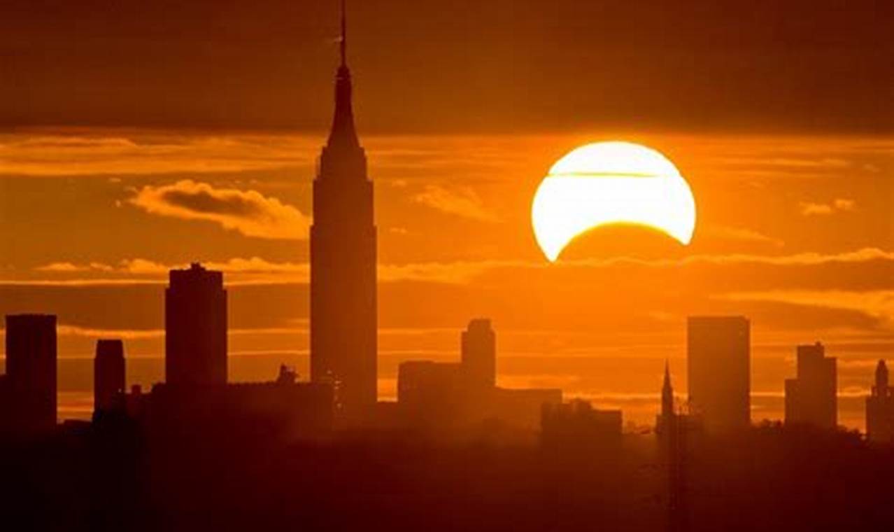 Solar Eclipse 2024 Best Viewing New York