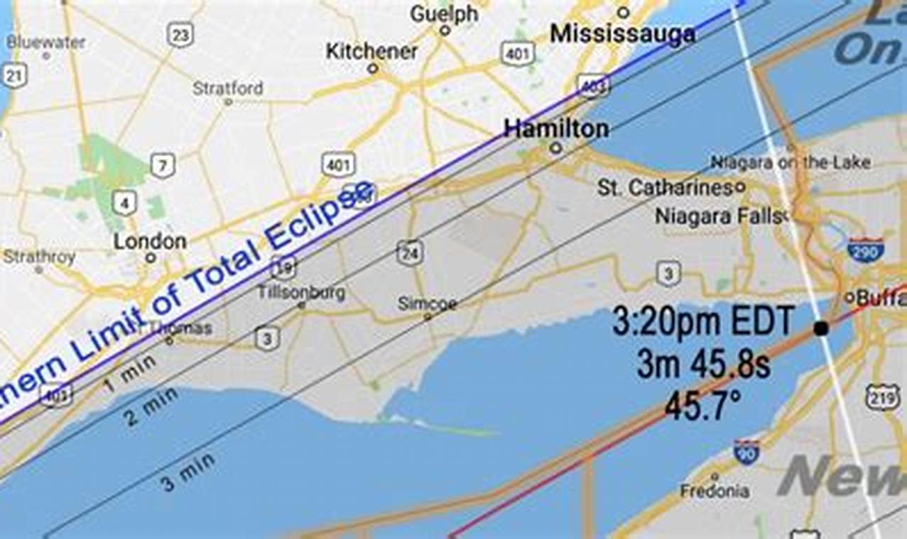Solar Eclipse 2024 Ontario Canada