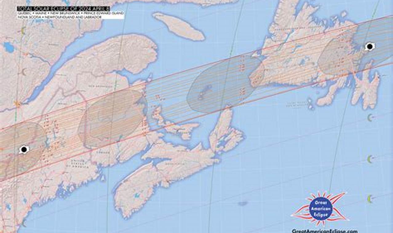 Solar Eclipse 2024 Path Of Totality Maine